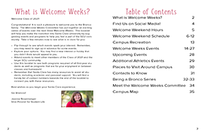 Welcome Weeks 2017 Introduction